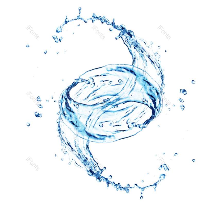 效果图片,插画元素,水花PNG,效果元素免抠素材